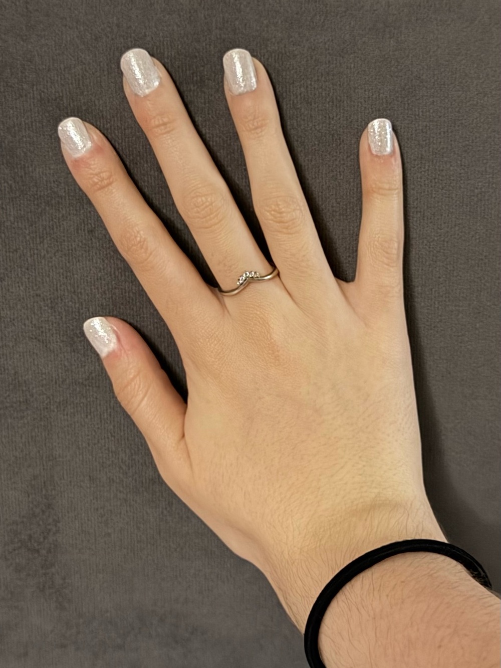 Pandora Delicate Tiara Wishbone Ring